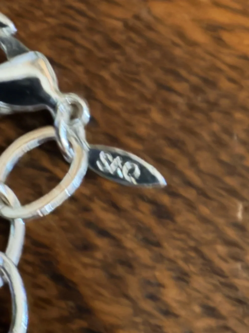 Avon SAQ Elegant Silver and Blue-Teal Jewelry Set like new - Picture 5 of 5